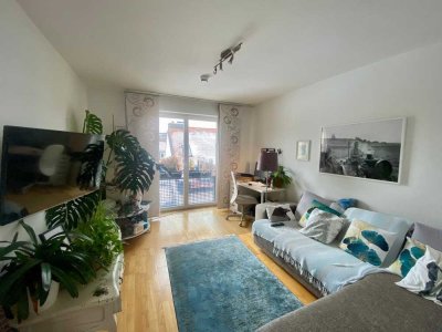 Helle 2-Zimmer-Wohnung mit geräumiger Wohnküche im 3. Obergeschoss