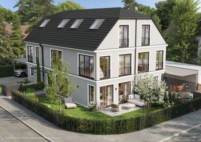 Mehr Lebensqualität: Modernes Stadthaus in der Gartenstadt Trudering
