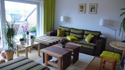 Charmante Dachgeschosswohnung mit Balkon