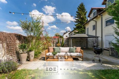 Charmante Erdgeschosswohnung mit traumhaftem Garten in ruhiger Lage