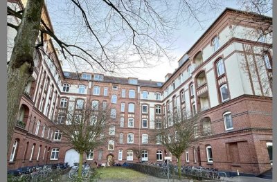 Helles Altbauwohnung in Hamburg-Barmbek-Süd