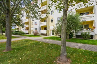 Blick ins Grüne - 3-Raum-Wohnung in Blankenhain mit Balkon