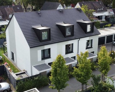 Neuwertiges Niedrigstenergie-Reihenmittelhaus in Hamm-Herringen! Mit Einbauküche, Garten und Garage!