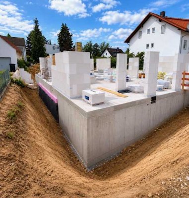 Großer Garten, absolute Südlage im Grünen– Erstbezug 2027, Baubeginn ist erfolgt!