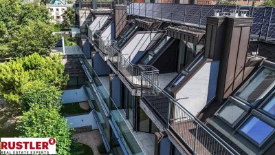 Westseitige 3 Zimmerwohnung mit ca. 30m² Terrasse und besonderem Wohngefühl