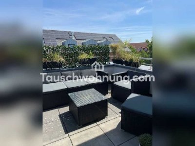 Tauschwohnung: Biete 2-Zimmer-Whg. mit Dachterrasse und Uninähe in Lüneburg;