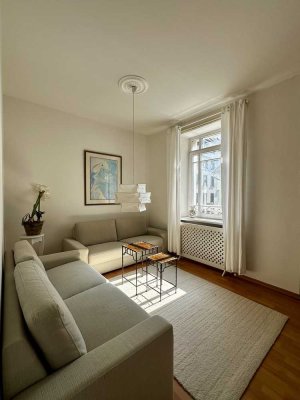 Komplett möblierte 3 Zimmer Wohnung am Augustaplatz - Stilvolles Wohnen im Herzen von Baden-Baden