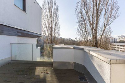 Elegantes  3-Zimmer-Penthouse # 225 mit Dachterrasse – stilvoll, vermietet, renditestark in Hadern!
