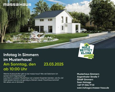 Hauspreis ohne Grundstück! Das massa Haus für zwei Familien mit unterschiedlichen Platzwünschen...