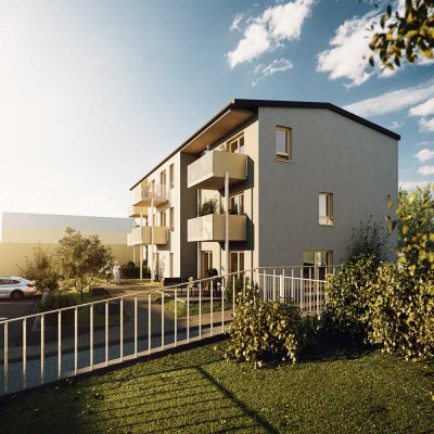Großzügige 2-Zimmer Neubauwohnung | barrierefrei | mit West-Balkon | in Ahrensfelde
