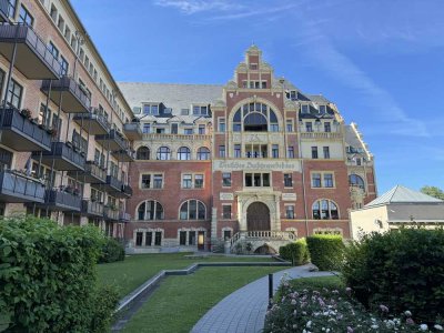 "Frei-werdende Maisonette-Wohnung im historischen Buchgewerbehaus: Stil trifft Lage"