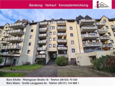 Vermietete 2 ZKB - Eigentumswohnung mit tollem Blick in Mainz-Hechtsheim