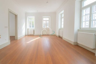 Sanierte 2-Zimmer-Wohnung im Erdgeschoss eines Fachwerkhauses