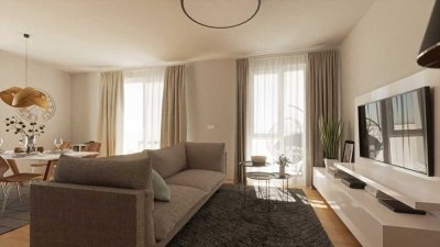 Familiendomizil: 4-Zimmer-Wohnung in ruhiger Hoflage und mit großem Süd-Ost-Balkon