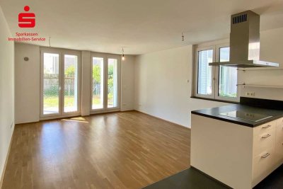 3-Zimmer-Erdgeschosswohnung mit Terrasse und eigenem Garten