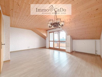 Sonnige 3,5-Zimmer-Dachgeschosswohnung mit Garage in ruhiger Lage in Hard