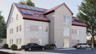 KFW 40-Bauweise - energiesparende 3-Zimmerwohnung in Krumbach