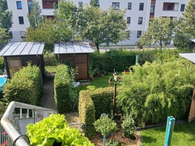 gepflegte 3-Raum-Wohnung mit Garten und Stellplatz im beliebten Teltow