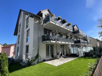 Moderne 2-Zimmer-Wohnung mit EBK und West-Balkon in Lappersdorf. Frei ab 15.06.