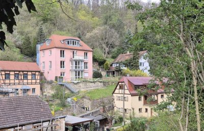 3 oder 4-Zimmer Wohnung mit Garten im Wachwitztal nur 3 Minuten zur Elbe