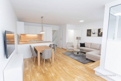 Wohnen auf zwei Ebenen - 4 Zimmer Maisonette EIGENTUMSWOHNUNG in 1220 Wien - kernsaniert und provisionsfrei!