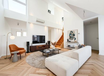 NAHE MARIAHILFER STRASSE: klimatisierte DG-Maisonette mit Galerie &amp; Terrasse
