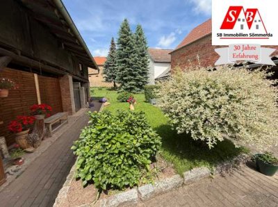 Gepflegtes, einzugsbereites, liebevolles Anwesen in Altenbeichlingen, ideal für Handwerker mit Lager