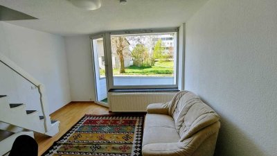 Klein aber fein - Maisonette mit Balkon - voll möbliert