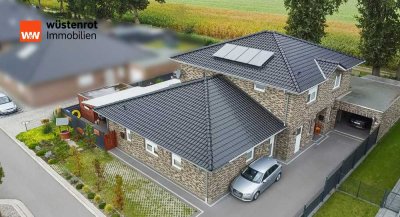 RESERVIERT! - Traumhaus mit Einliegerwohnung zwischen Siedlung und Feld