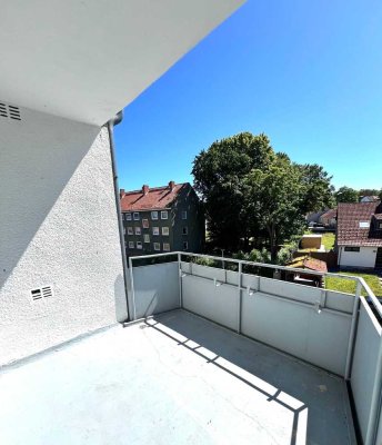 Erstbezug nach Sanierung – 3-Zimmer-Wohnung mit großem Balkon in ruhiger Lage | Legdenwiese 7 GBH