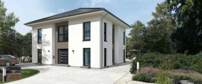 Moderne Stadtvilla - elegant gestaltet, funktional für die ganze Familie