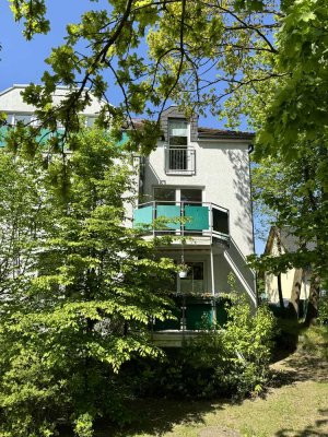 10 min von Frohnau: Bezugsfreie 2-Zi Wohnung mit Balkon & Tiefgarage in Schildow