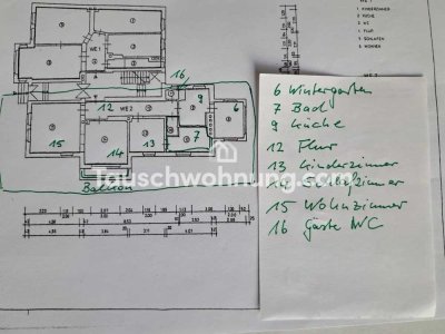 Tauschwohnung: Schöne 3 Zimmerwohnung im Erfurter Süden
