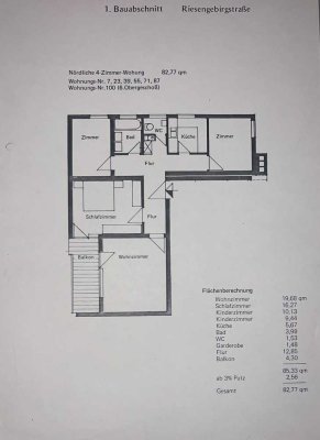 Stilvolle, modernisierte 4-Zimmer-Wohnung mit Balkon und Einbauküche in Göppingen 285.000 € VHB