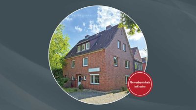 Gewerbe und Wohnen unter einem Dach - 
in gefragter Lage von Lüneburg