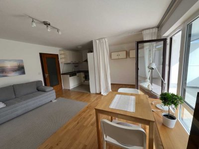 Moderne und hübsche 1,5 Zi- Whg mit  EBK, HMS, Balkon in Stetten