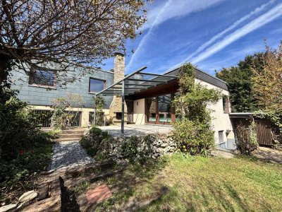 Split-Level-Bungalow mit Weitblick ins Grüne