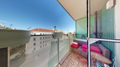 Designer Neubau: 4. OG mit Parkplatz | 360°-Tour | Ruhe