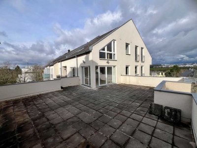 Maisonettewohnung über den Dächern von Trier mit Sonnenterrasse und Stellplätzen