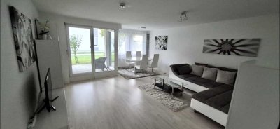 Möblierte 2-Zi.EG-Wohnung EBK+TG+Aufzug+ S-Bahnnähe