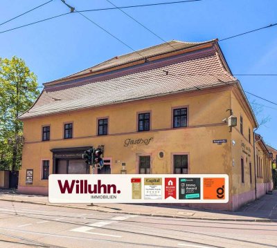 Großzügiges Gebäudeensemble für individuelle Wohnkonzepte mit Seltenheitswert | Im Herzen von Halle