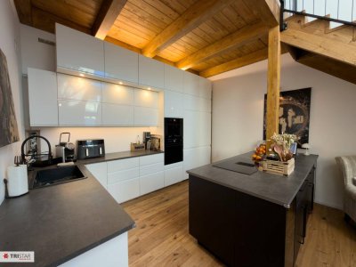 Dachgeschoss-Maisonette mit Galerie &amp; ca. 50 m² Dachterrasse