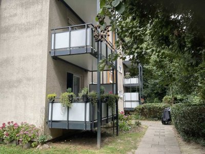 2-Zimmer-Erdgeschoss Wohnung in Düsseldorf Vennhausen mit balkon ab Ende August