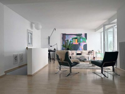 Großzügiges Wohnen auf 2 Ebenen mit 20 qm großem Atrium! Top-Standort: Flingern-Nord / Zoo