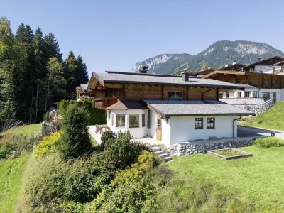 Exklusives Tiroler Bergchalet in Söll – Ruhe, Sonne &amp; Kaiserblick