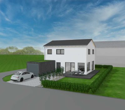 Zukunftssicher Wohnen im
 Neubau-Einfamilienhaus in Eltheim