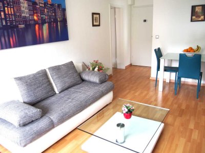 Lücklemberg: Voll möblierte und gemütliche 2-Zimmer-Wohnung mit Balkon