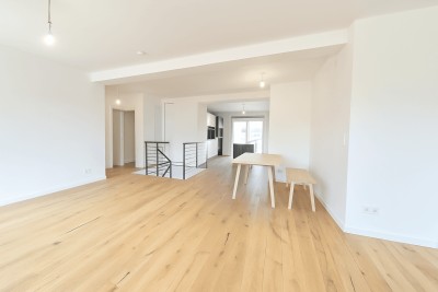 Wohnen und arbeiten unter einem Dach: Topdachgeschossmaisonette mit zwei Terrassen beim Floridsdorfer Spitz