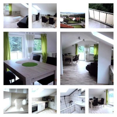 Schöne Maisonette Wohnung (möbliert) in Untersteinach