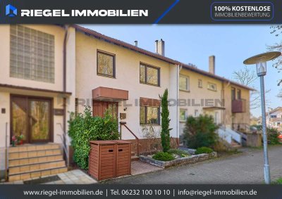 Sie hier? Wir auch! Familienfreundliches Mittelhaus mit Garten, Terrasse und Garage in Top Wohnlage